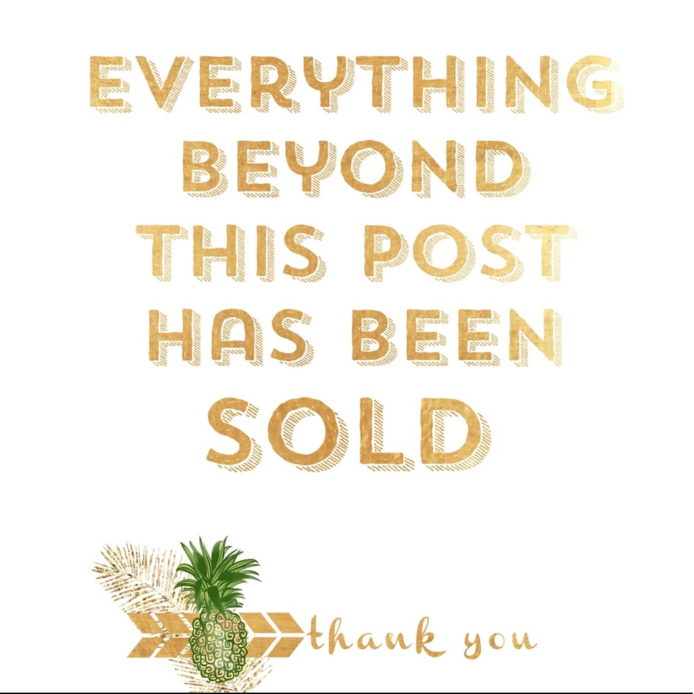 ✨Everything past this post has been sold✨